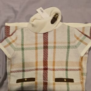 Janie and Jack Cream Ribbed Sweater